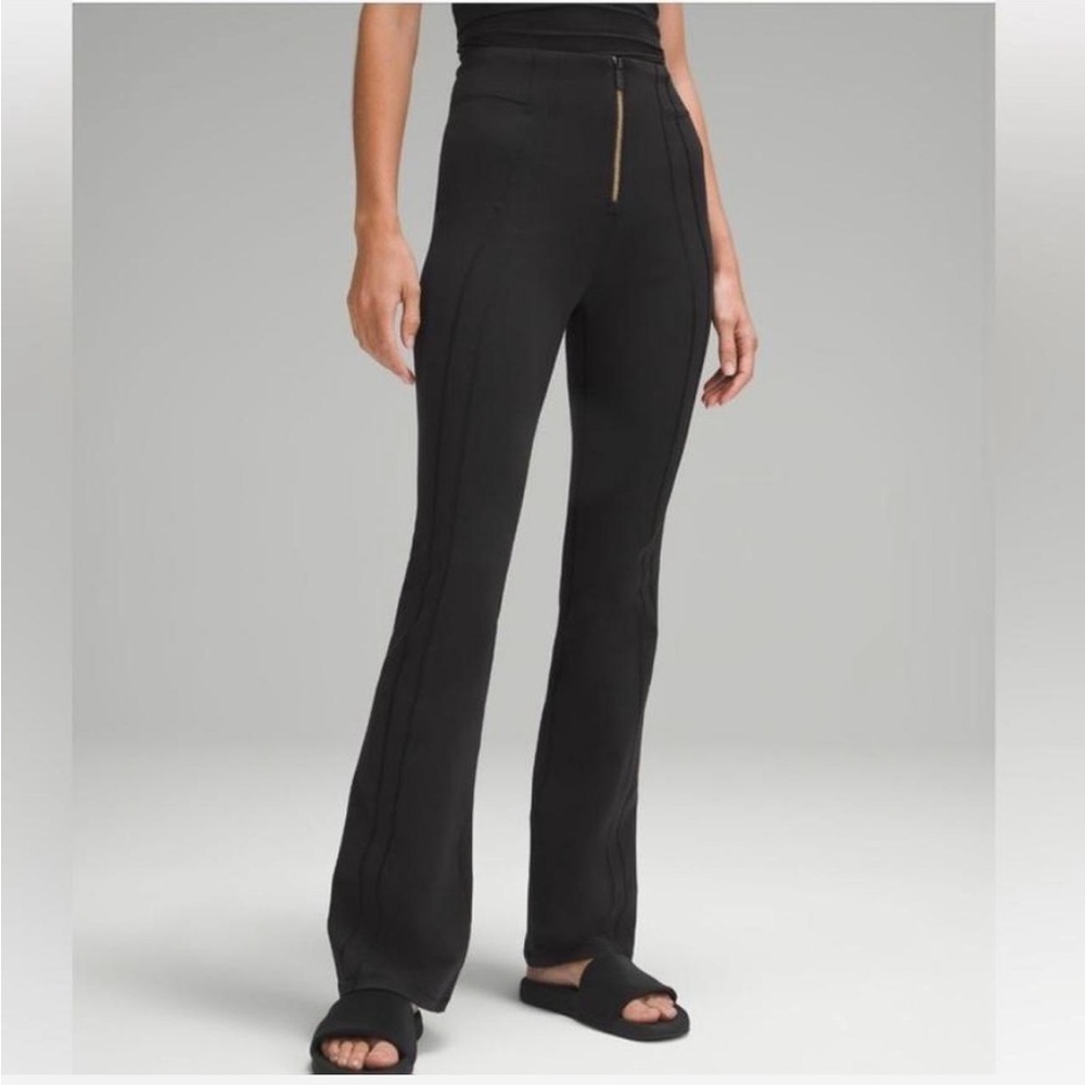 Lululemon Zip Front Define Flare Leggings